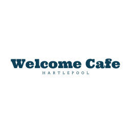 Welcome Cafe logo.
